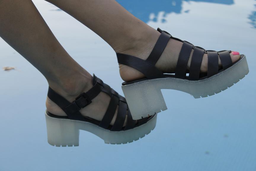 Urban outfitters platform sandals