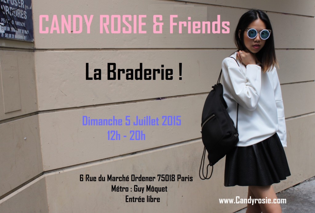 Braderie Candy Rosie & Friends - 05.07.15