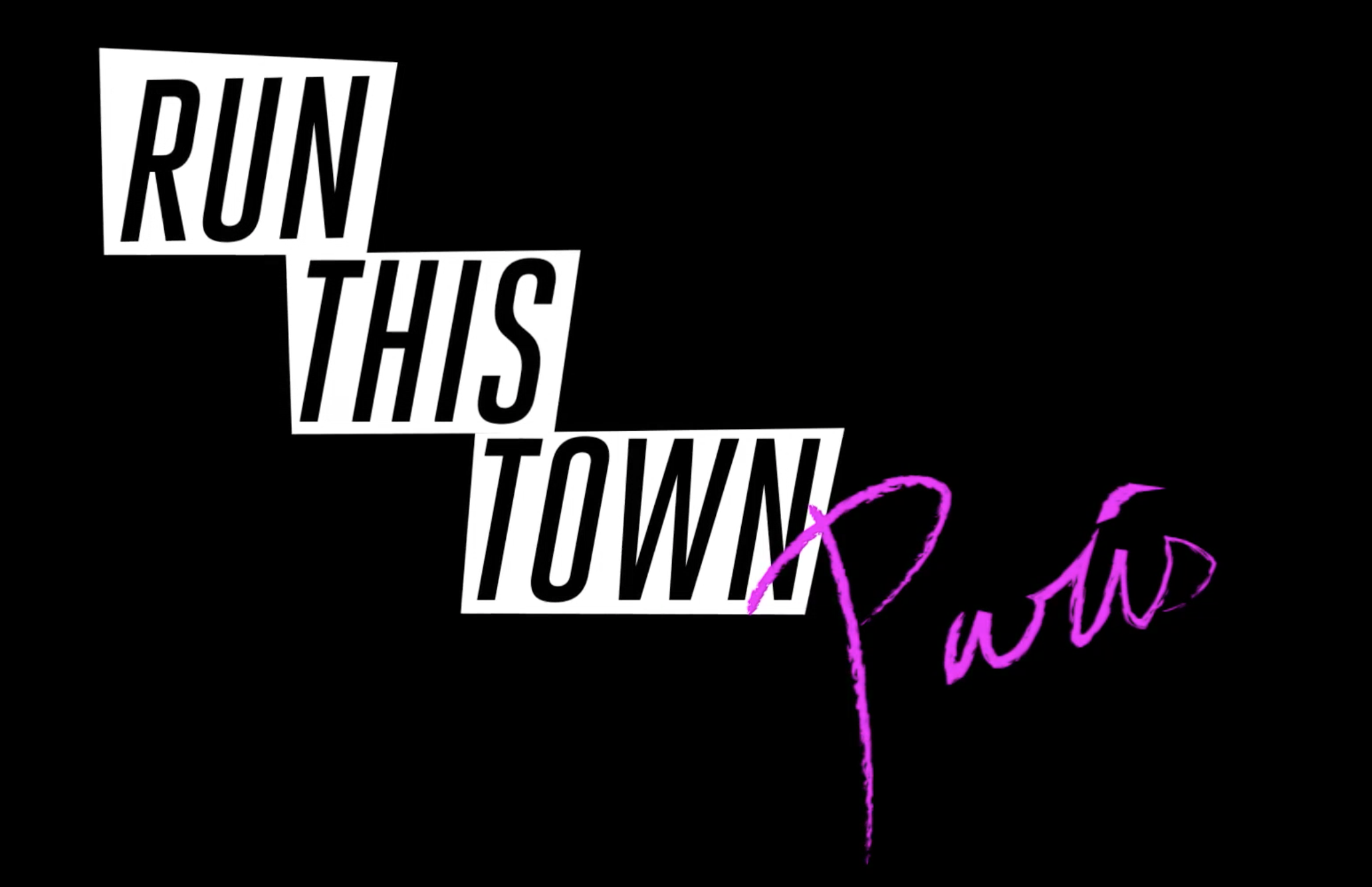 Run this town Paris - Self Magazine x Candy Rosie