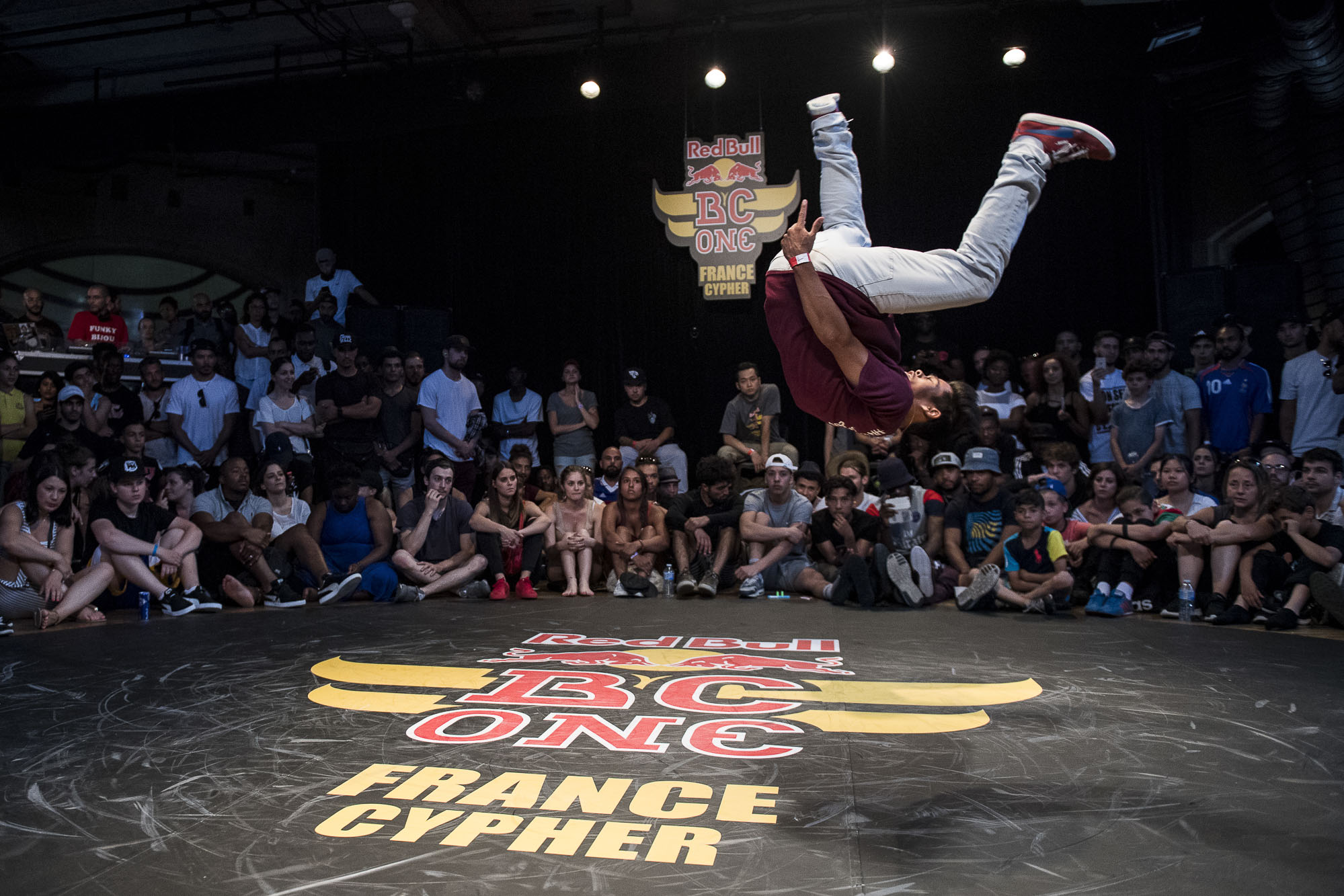 Will (winner) competes at the WIP Villette during the Red Bull BC One France Cypher Final in Paris, France on July 10th 2016.
