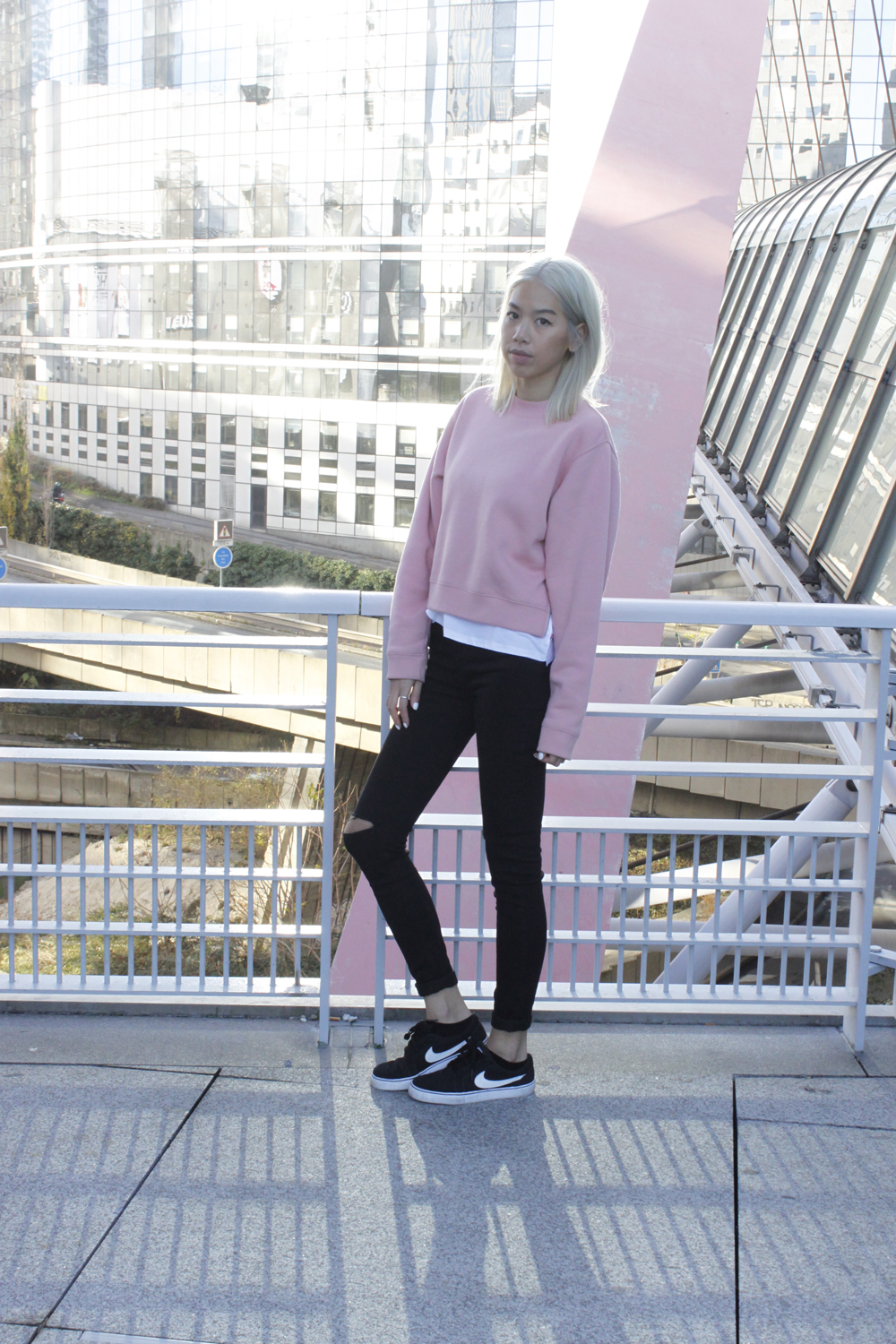 ACNE pink sweater