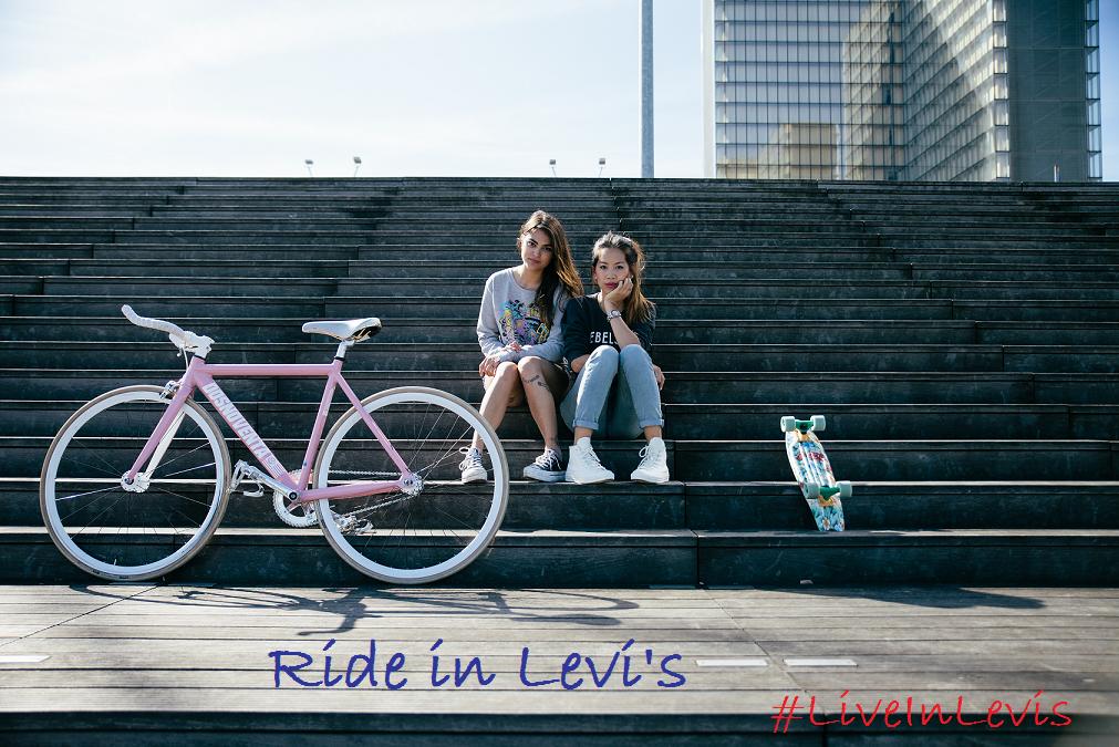 Candy Rosie x Live in Levis Ride in Levis